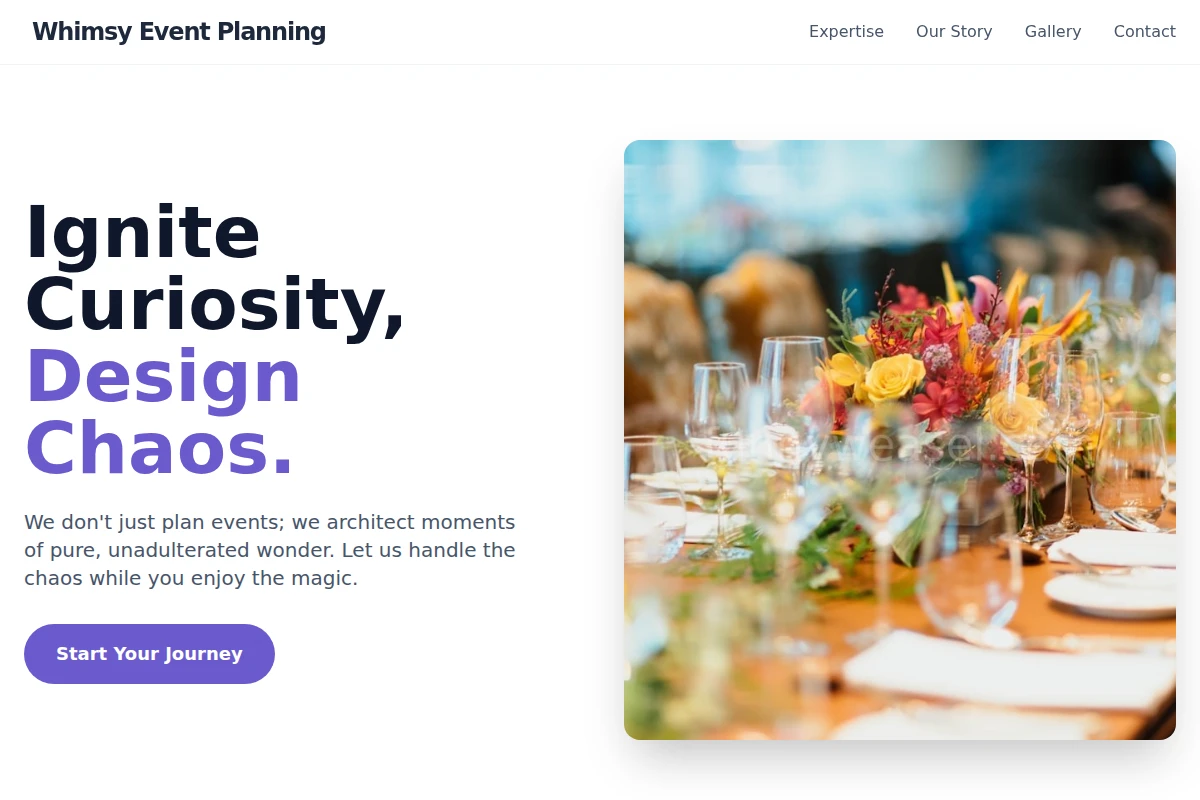 Whimsy Event Planning